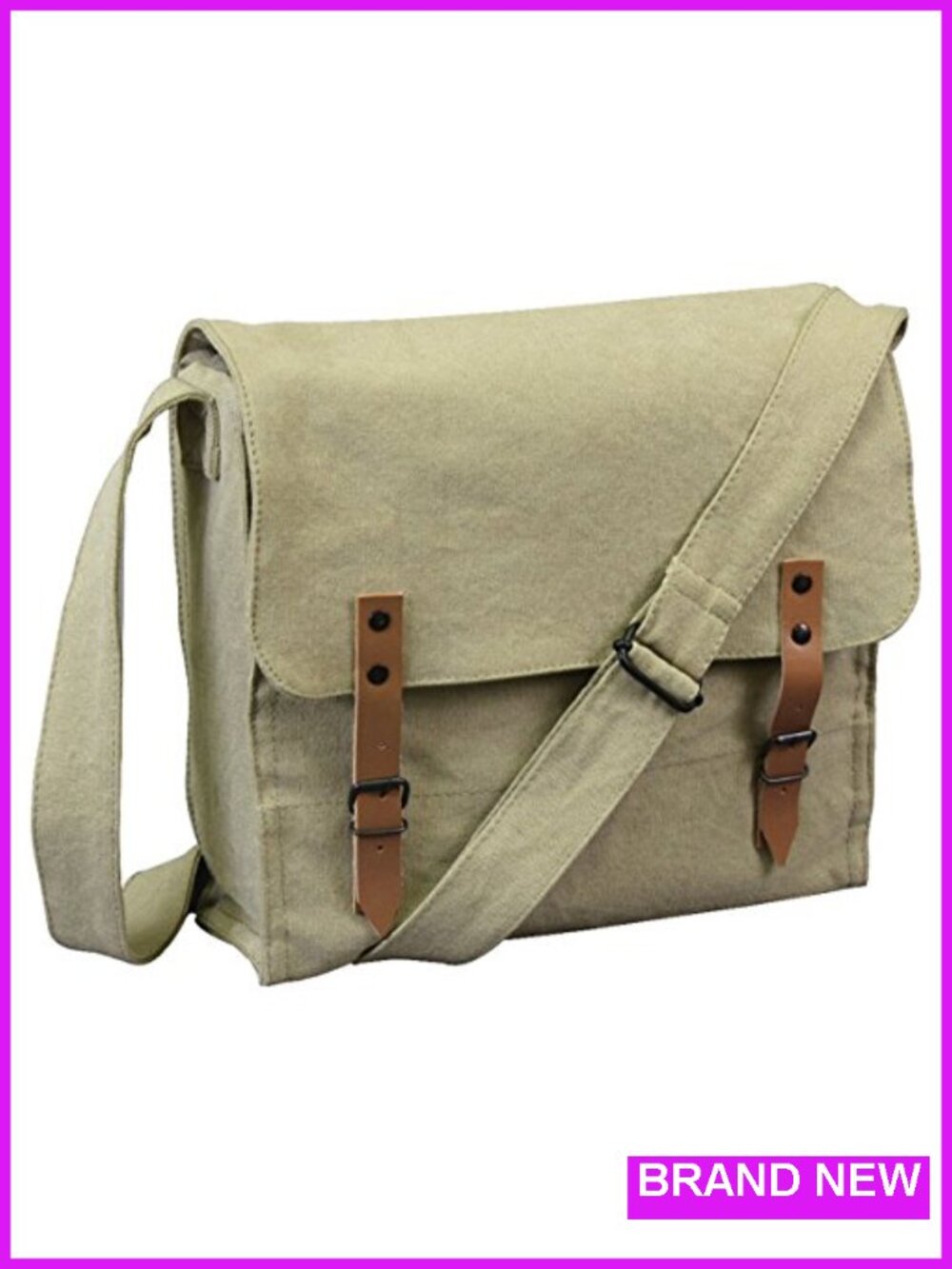 Vintage Canvas Medic Bag Messenger Crossbody
